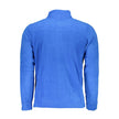 Blue Polyester Men's Sweatshirt