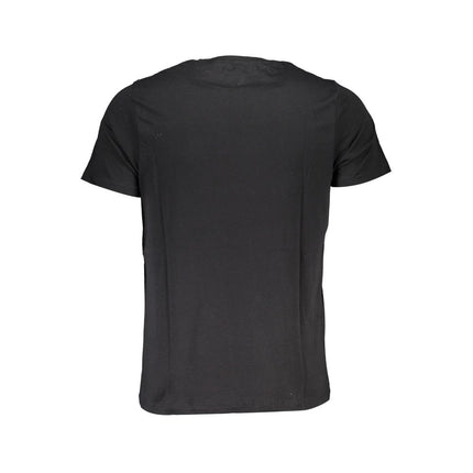 Black Cotton Men's T-Shirt