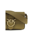 Bicolor Calf Leather Bos Taurus Shoulder Bag
