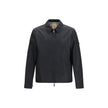 Black Polyamide Full-Length Jacket