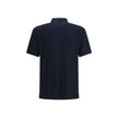 Blue Viscose Polo Shirt