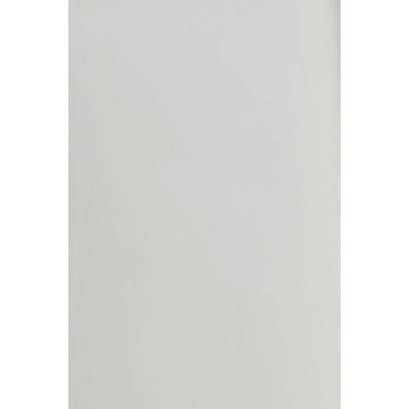 White Cotton Midi Skirt