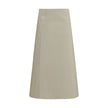 Bicolor Cotton Skirt