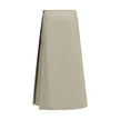 Bicolor Cotton Skirt