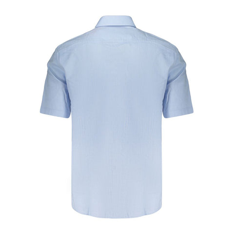 Azzurro Cotton Men Shirt