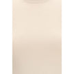 Beige Viscose T-Shirt