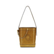 Brown Calf Leather Bos Taurus Backet Bag