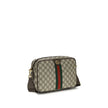 Beige Polyethylene Shoulder Bag