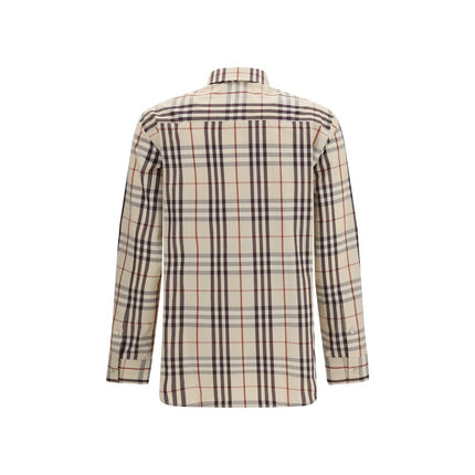 Beige Cotton Pattern Shirt