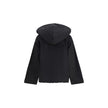 Black Cotton Rain Coat