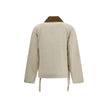 Beige Cotton Rain Coat