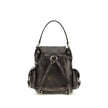 Brown Calf Leather Bos Taurus Backpack