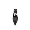 Black Calf Leather Bos Taurus Platform Pumps
