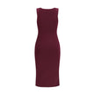 Purple Silk Long Dress
