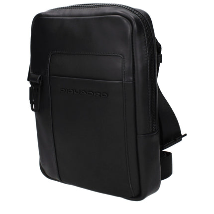 Black Leather Crossbody Bag