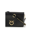 Black Calf Leather Bos Taurus Shoulder Bag
