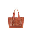 Multicolor Raffia Shoulder Bag