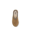 Beige Leather Mules