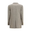 Beige Cotton Blazer