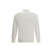 White Cotton Sweatshirt