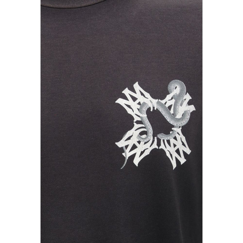 Black Cotton T-Shirt