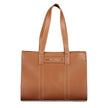 Brown Polyurethane Women's Bag