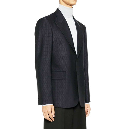 Blue Wool Blazer