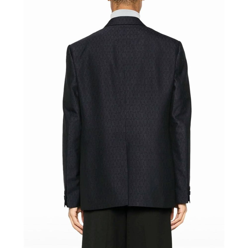 Blue Wool Blazer