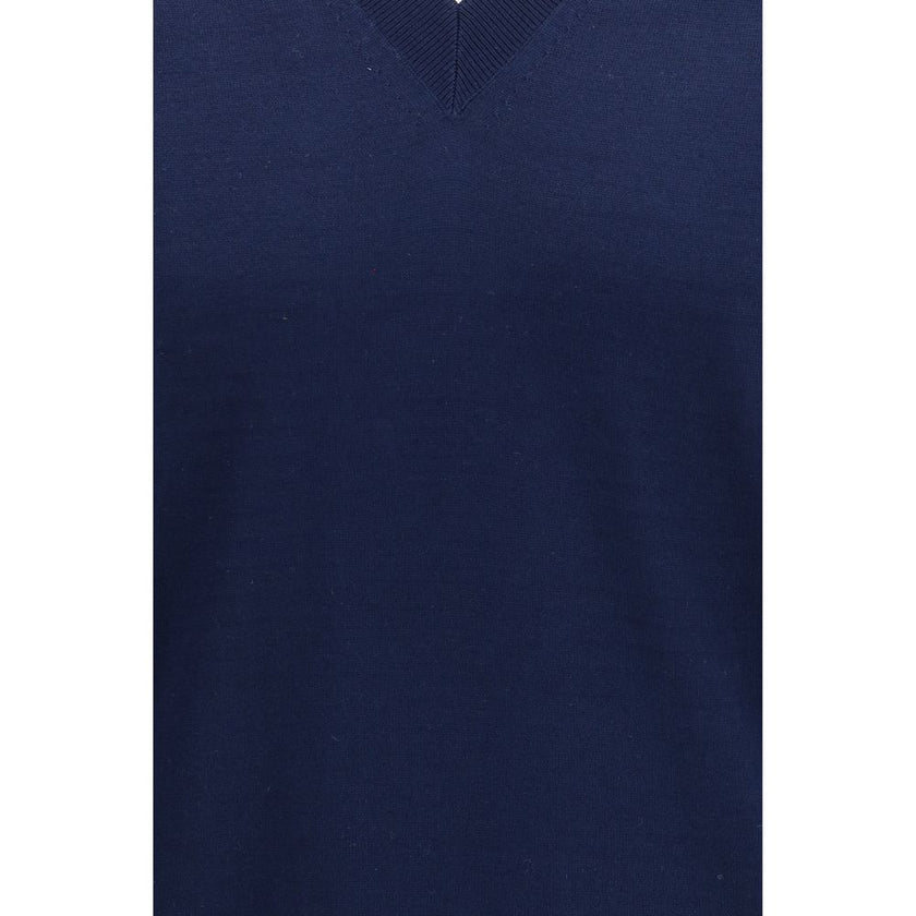 Blue Cotton Sweatshirt