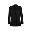Black Virgin Wool Blazer