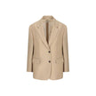 Beige Mohair Blazer