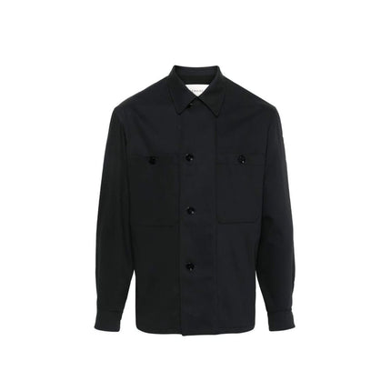 Black Virgin Wool Coat