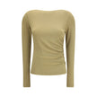 Beige Viscose Shirt