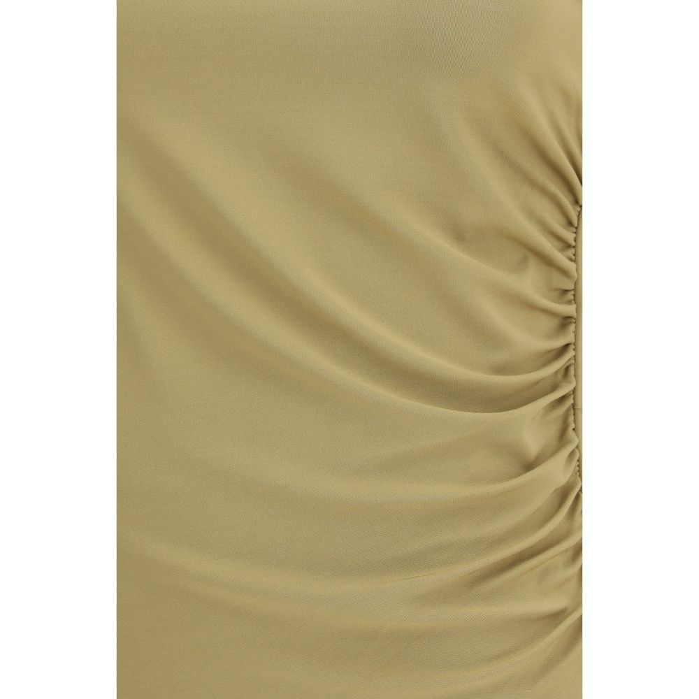 Beige Viscose Shirt