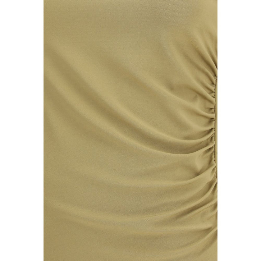 Beige Viscose Shirt