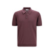 Purple Cotton Polo Shirt