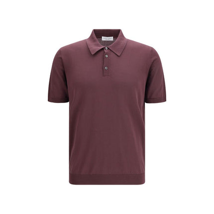 Purple Cotton Polo Shirt