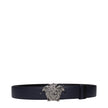 Blue Leather Regular Belt