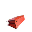 Orange Cowhide Shoulder Bag