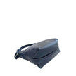 Blue Cowhide Clutch Bag