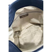 Blue Cowhide Clutch Bag
