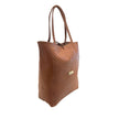 Brown Cowhide Clutch Bag