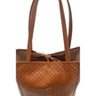 Brown Cowhide Clutch Bag