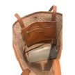 Brown Cowhide Clutch Bag