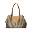 Brown Polyester Women's Bag