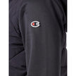 Black Polyester Shell Jacket