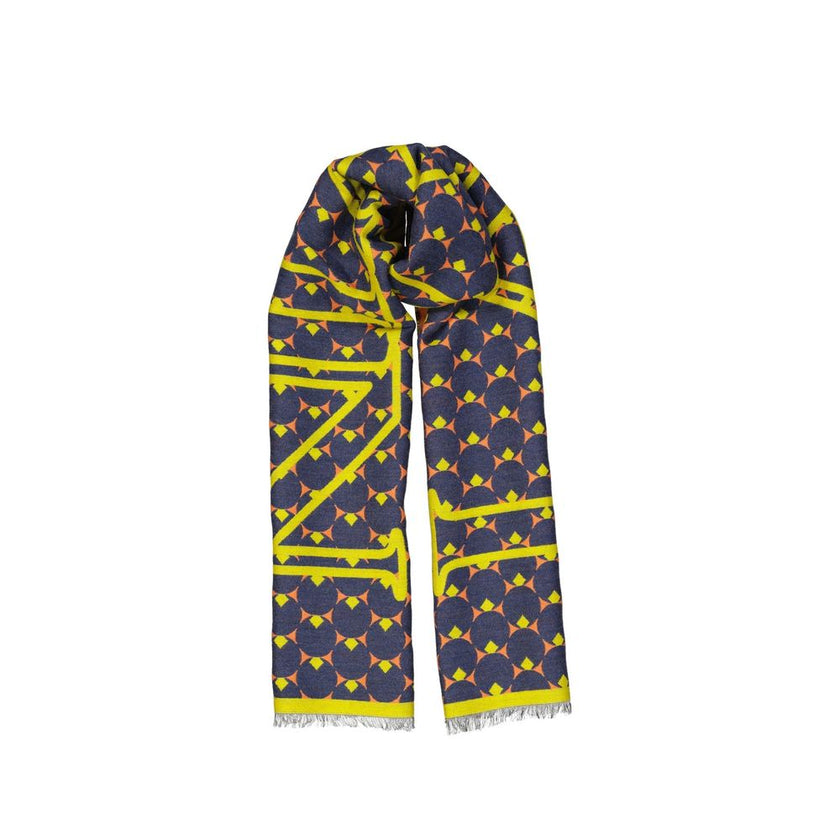 Blue Silk Scarf