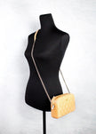 Michael Kors Jaycee Mini XS Brown Signature PVC Zip Pocket Shoulder Backpack Bag