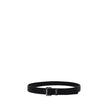 Black Calf Leather Bos Taurus Belt
