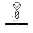 Black Silk Tie